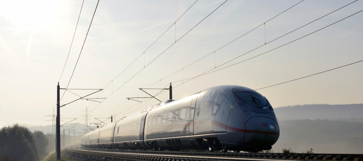 Monitoring railway infrastructure for safety: High-speed train on a track, relevant to AP Sensing fiber optic sensing solutions Monitoring railway infrastructure for safety: High-speed train on a track, relevant to AP Sensing fiber optic sensing solutions
