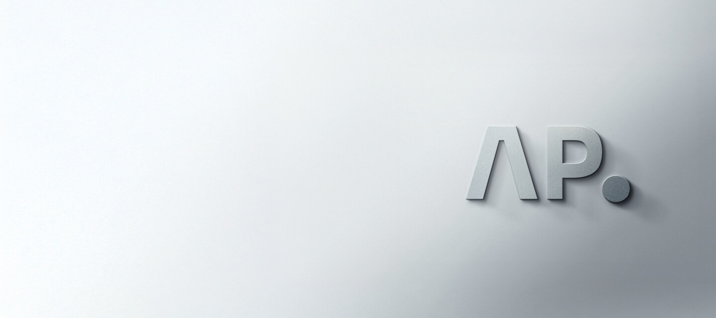 AP stands for Advanced Photonic AP. logo, representing AP Sensing's distributed fiber optic sensing technology