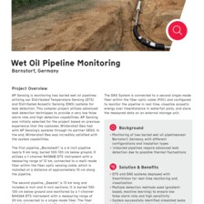 Case Study: Wet Oil Pipeline Monitoring Case Study: Wet Oil Pipeline Monitoring