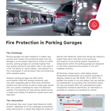 Flyer: Fire Protection in Parking Garages Flyer: Fire Protection in Parking Garages