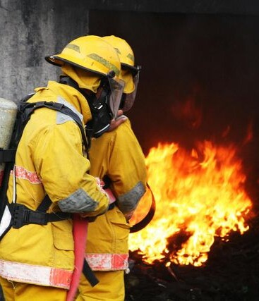 Firefighters combat fire, underscoring the need for AP Sensing's Distributed Fiber Optic Sensing for early fire detection and location Firefighters combat fire, underscoring the need for AP Sensing's Distributed Fiber Optic Sensing for early fire detection and location