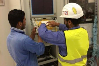 Figure 3: AP Sensing SmartVision in the remote control room Installation_no Logo
