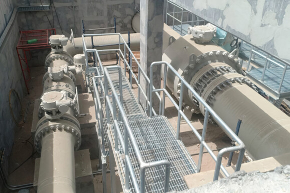 Industrial pipeline infrastructure, potential site for AP Sensing distributed fiber optic monitoring Industrial pipeline infrastructure, potential site for AP Sensing distributed fiber optic monitoring