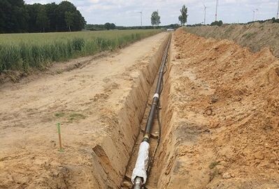 AP Sensing monitoring solution installed in underground infrastructure trench AP Sensing monitoring solution installed in underground infrastructure trench